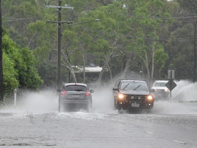 Wet weather in Townsville. Hammond Way, Kelso. Picture: Evan Morgan