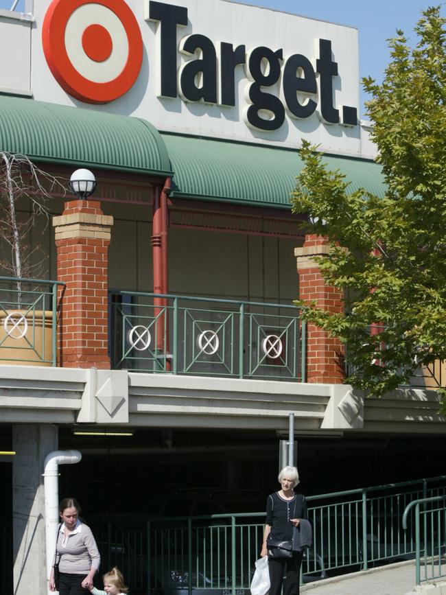 The former Target Store in Camberwell.