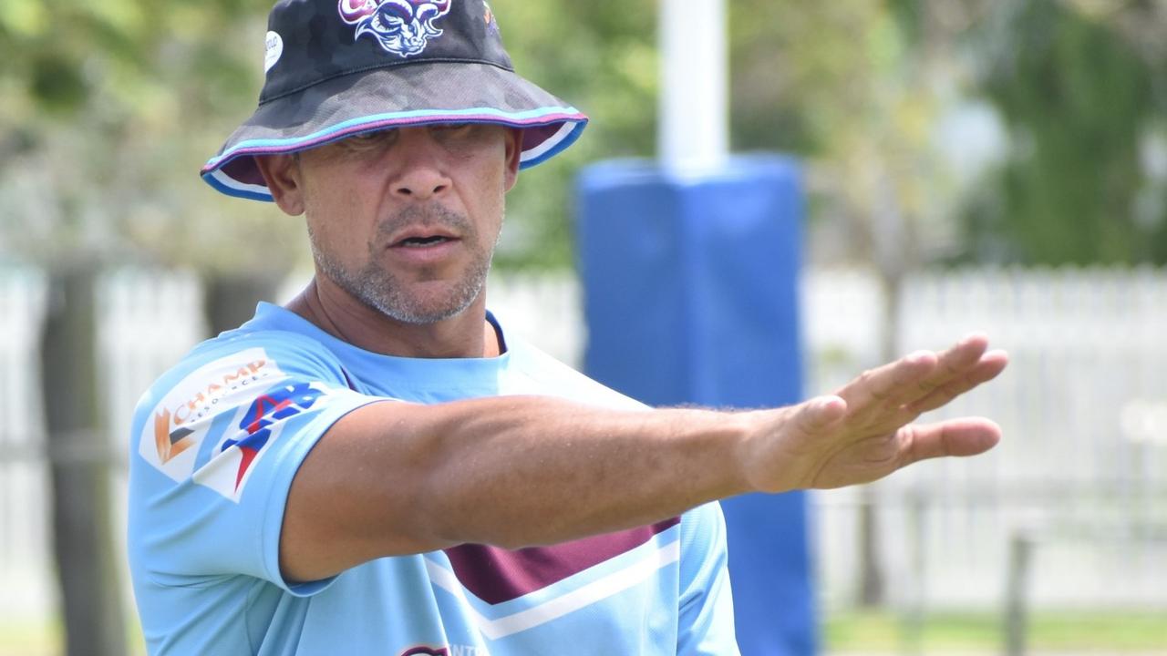 CQ Capras head coach Lionel Harbin.