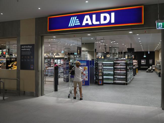 Aldi is standing by its in-store experience. Picture: AAP