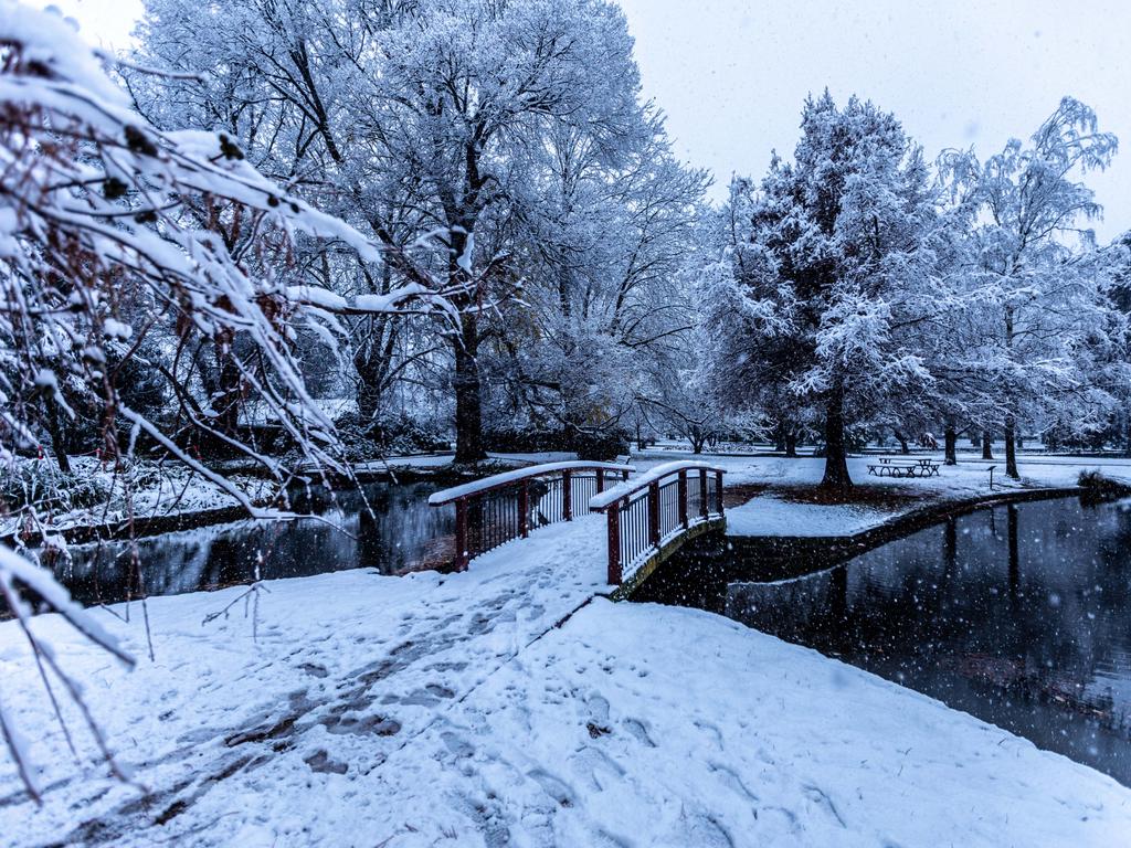 Chilly polar air will reach the South Australian coast on Monday morning, then sweep across the southeast by Tuesday night. NCA NewsWire /Troy Pearson