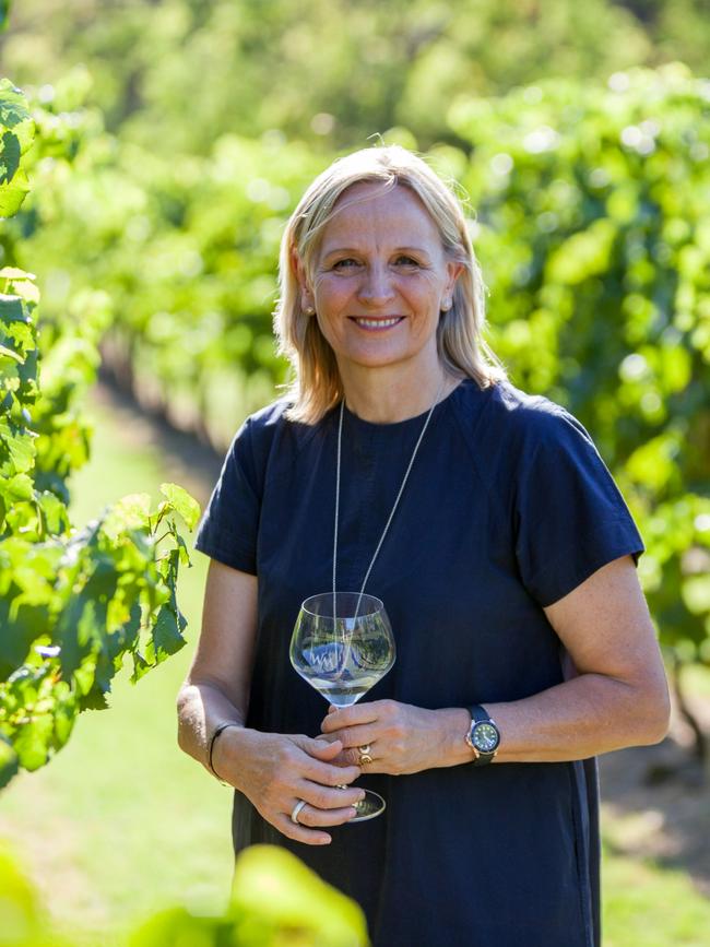 Karin Adcock at Winmark Wines.