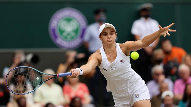 Ashleigh Barty walked away from tennis at the top of her game – but Kyrgios is unlikely to follow suit. Picture: Getty