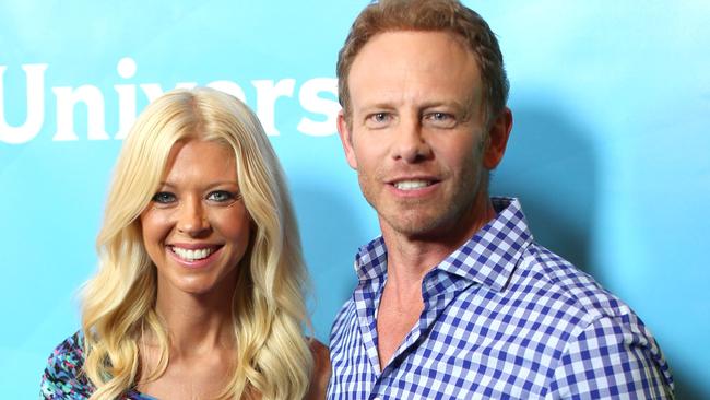 Sharknado stars Tara Reid and Ian Ziering.