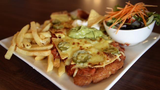 The search is on to find SA’s best schnitzel. Picture: Bianca De Marchi