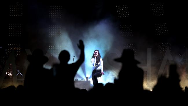 The Grass Is Greener music festival at the Cairns Showgrounds. Amy Shark performing. PICTURE: STEWART MCLEAN