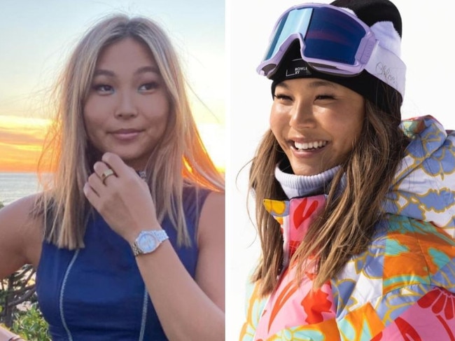 American Olympic champion Chloe Kim.