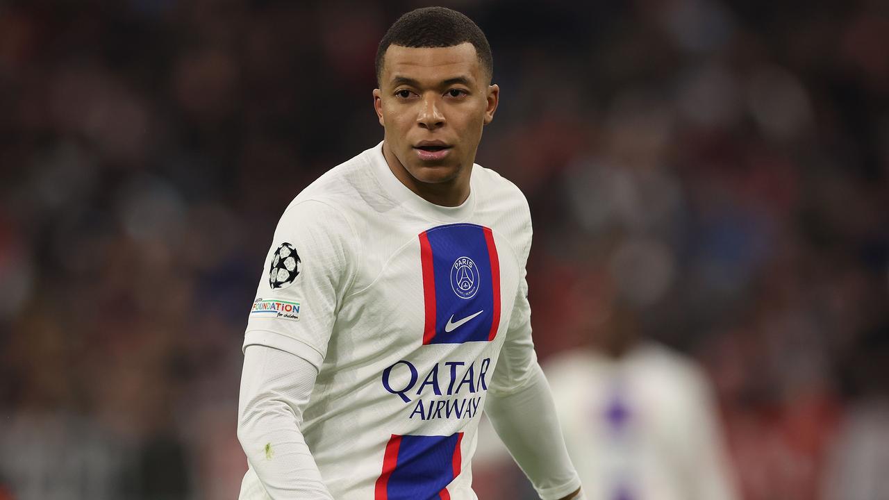 Kylian Mbappe might not be a PSG player for much longer. (Photo by Alexander Hassenstein/Getty Images)