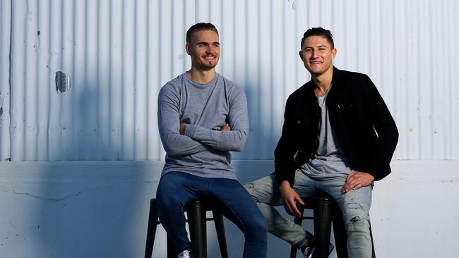 The guys behind HiSmile Alex Tomic and Nik Mirkoovic have turned their teeth whitening business into a $20 million empire in three years and have users like Kylie Jenner. Pics Adam Head