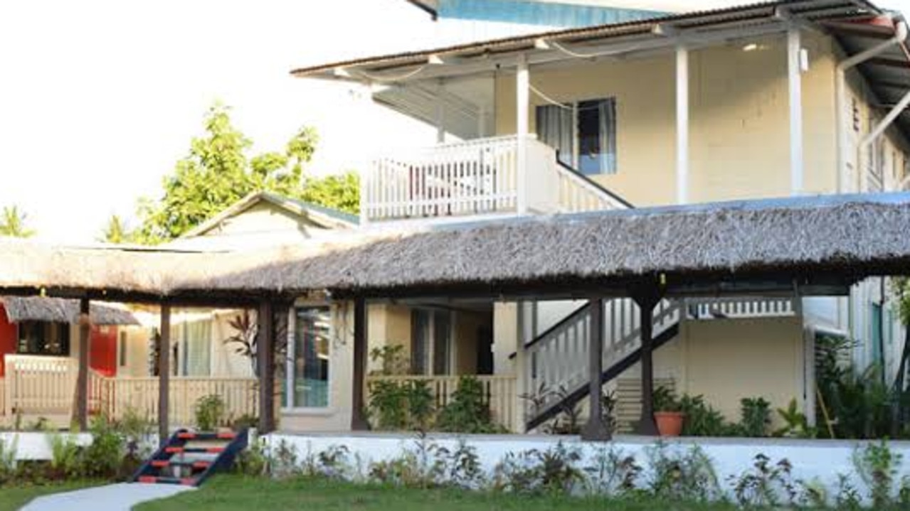 The hotel where the 60 Minutes team are reportedly being held.