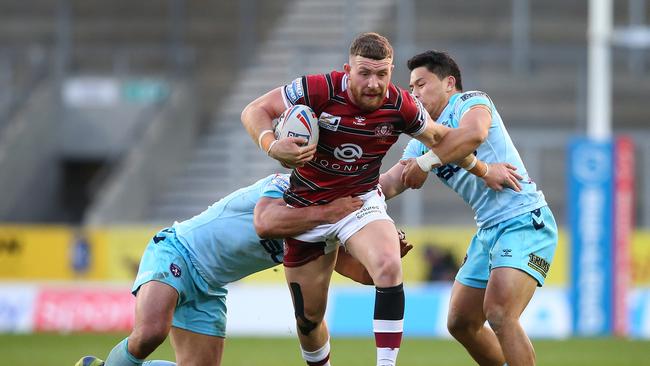 A move to the Super League saved Jackson Hastings’ footy career, and Scott Sattler thinks a similar move could be good for Milford. Picture: Getty Images.