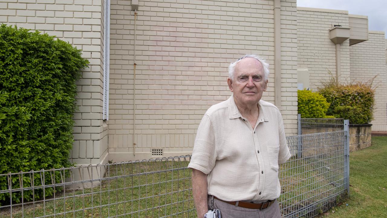 Southern Sydney Synagogue president George Foster told NewsWire the vandalism was distressing and created uncertainty in the Jewish community. Picture: NewsWire / Simon Bullard.