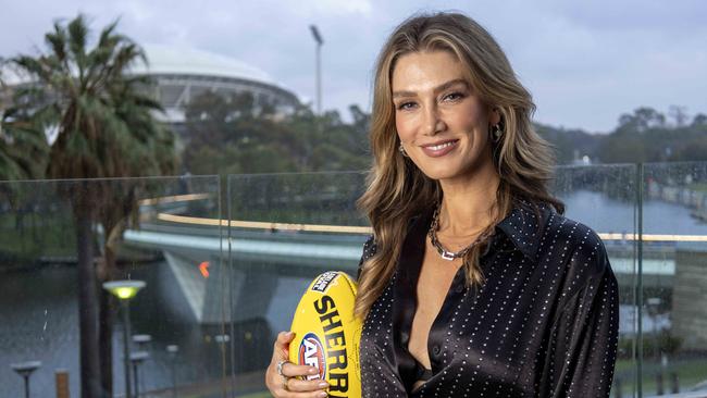 Goodrem has been a popular choice of entertainment at Australian sporting events. Picture: Kelly Barnes