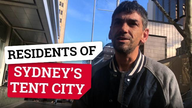 The residents of Sydney's tent city