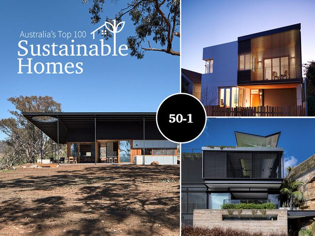 Australia’s top 100 sustainable homes