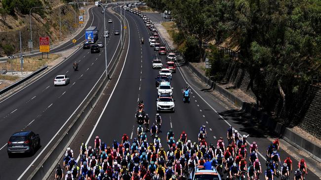 Hard road closures mean roads will be closed to all traffic, while soft road closures mean there will be access for local residents. Picture. Tim de Waele/Getty Images