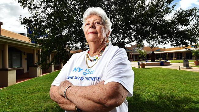 Marj Lawrence has campaigned for voluntary assisted dying for some time. Picture: Zak Simmonds