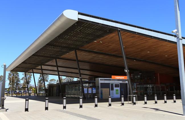 Leppington Station. Picture: Toby Zerna