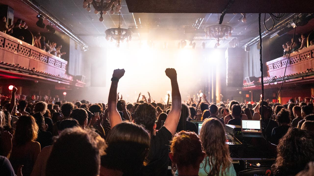 A view from inside Sala Apolo nightclub in Barcelona, Spain. (Photo by Jim Bennett/WireImage)