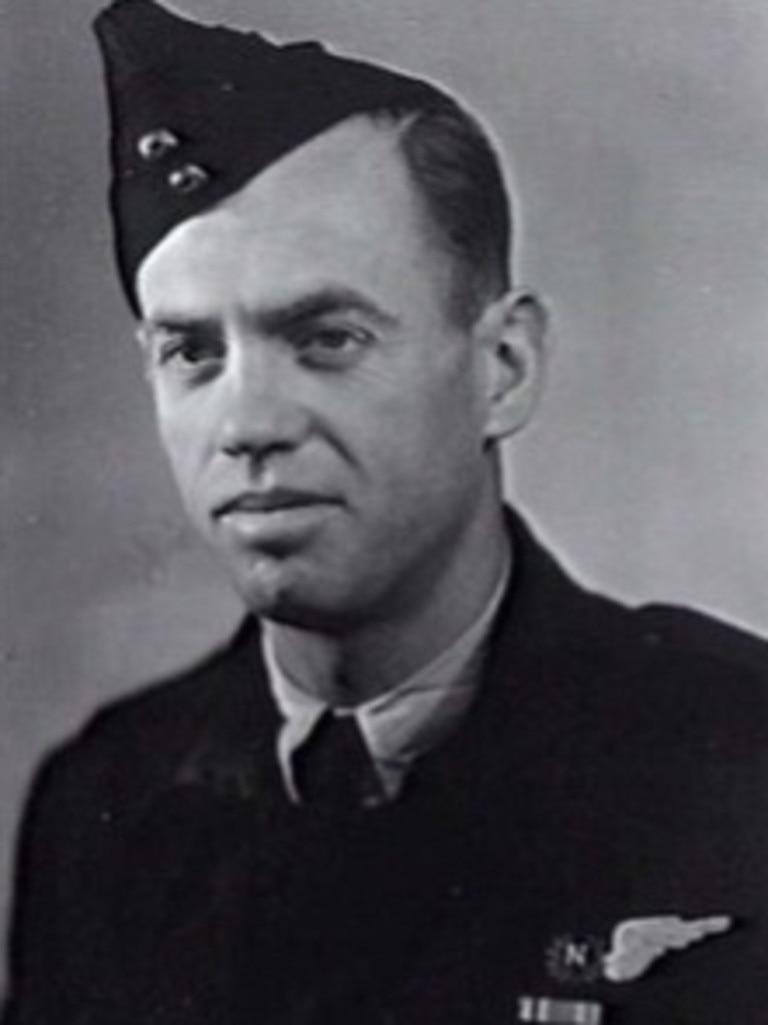 Warrant Officer Williams MBE fought for the Allies in WWII. Picture: Air Force Association