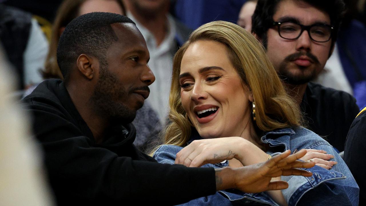 Rich Paul and Adele. (Photo by Harry How/Getty Images)