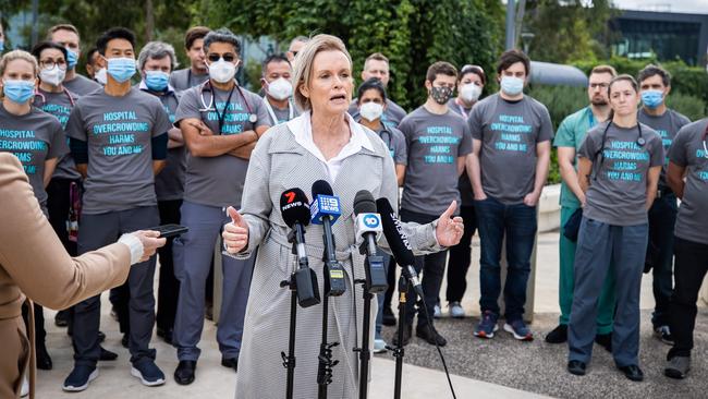 SASMOA Chief Industrial Officer Bernadette Mulholland says the union is seeking a pay increase in line with those interstate. Picture: Tom Huntley