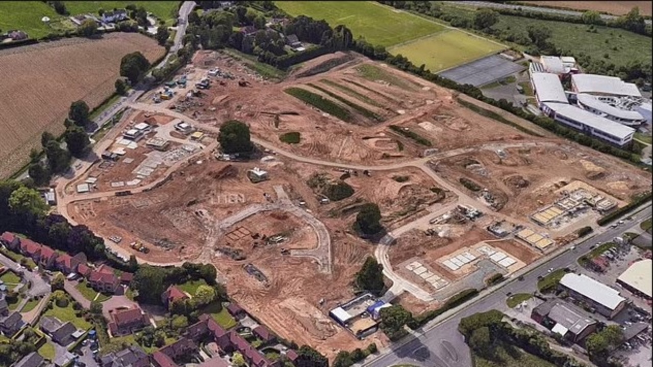 Langley Gate where developers are building new homes. Picture: Google Street View