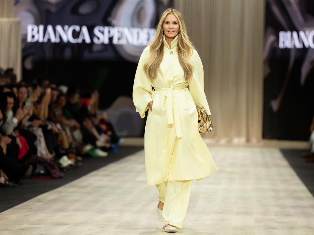 Elle Macpherson Returns To The Runway At Melbourne Fashion Week