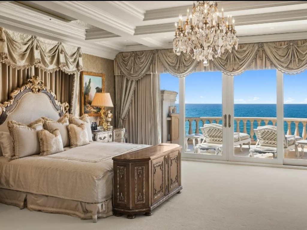 One of the home’s 10 bedrooms. Picture: Realtor via Austin Ashline/Future Home Photos