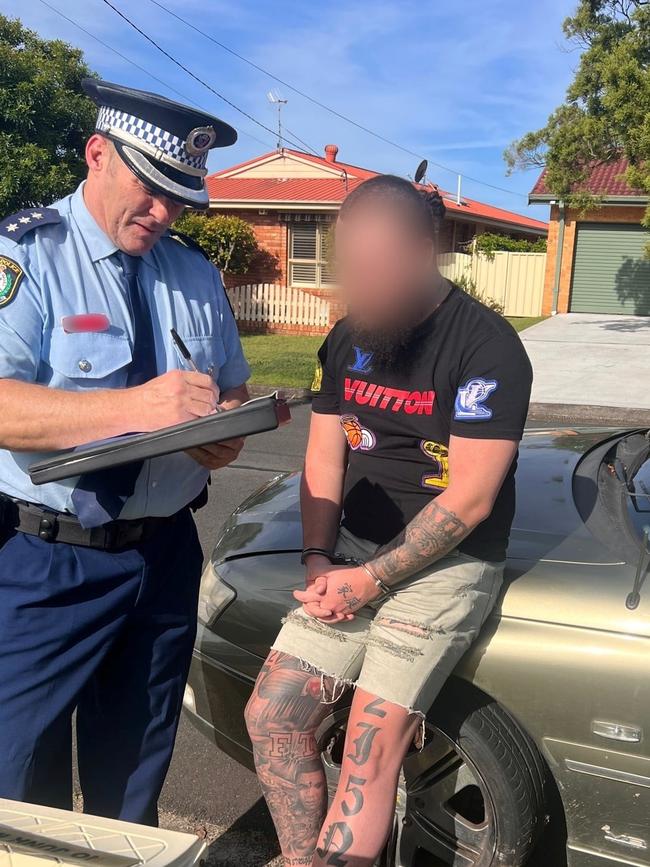 Police arrested Mansell in Forster.