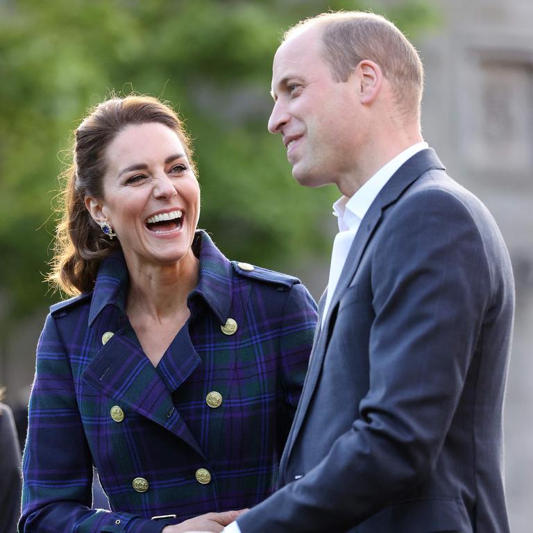 William and Kate during their recent tour of Scotland. Picture: Chris Jackson / POOL / AFP)