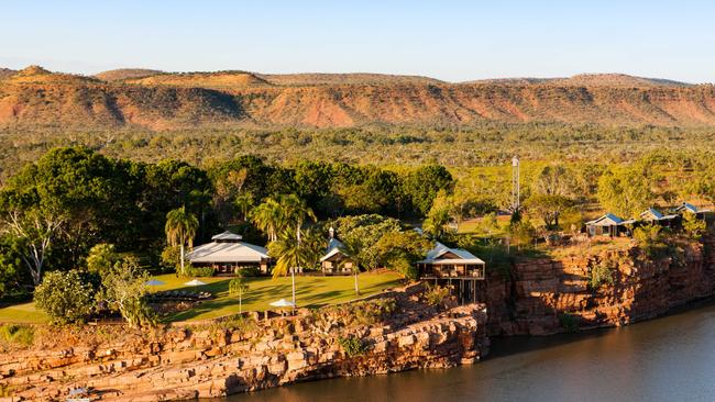 The El Questro homestead in the Kimberley.