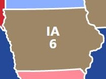 Iowa is one of 15 swing states in this year's election. Picture: 270toWin