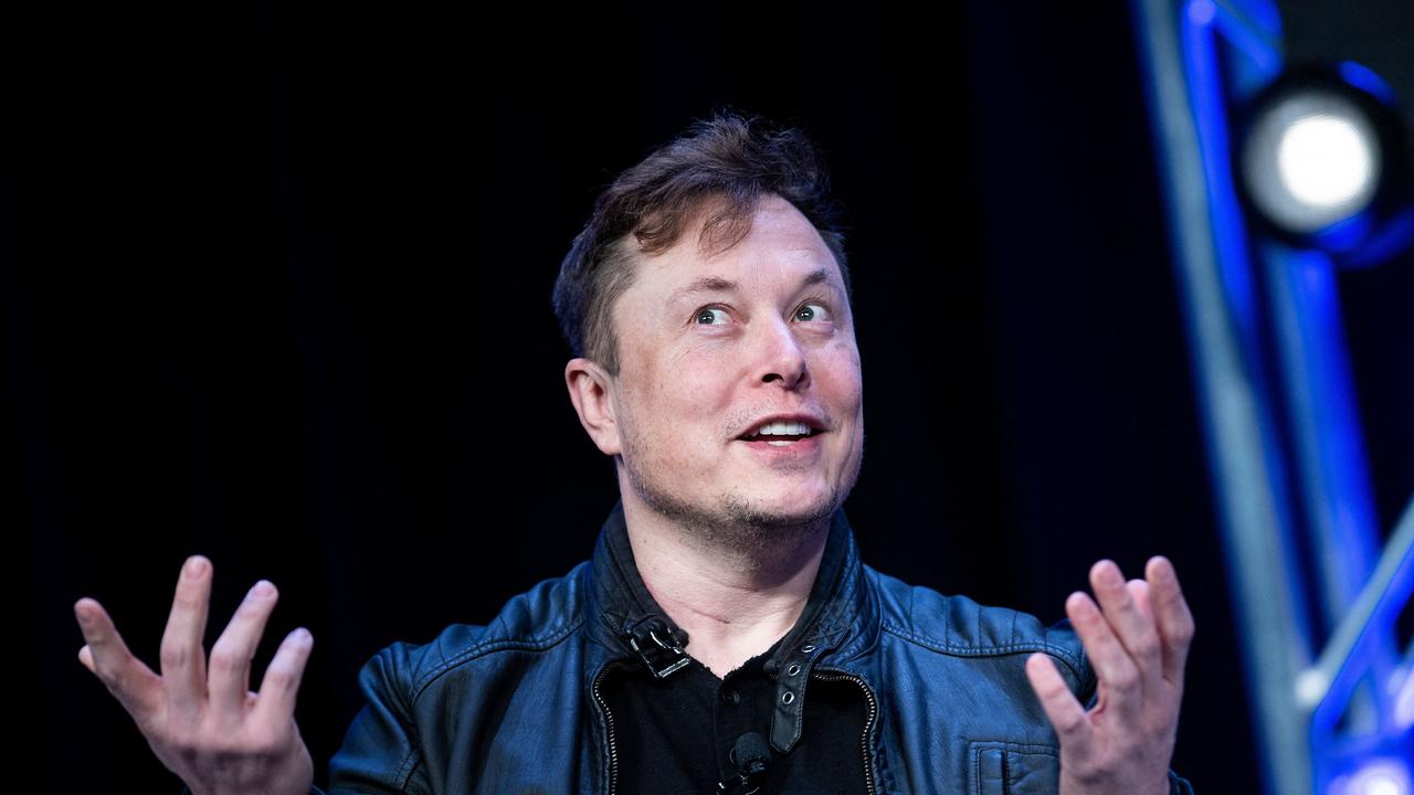 Elon Musk has shed $25 billion from his net worth over the last seven days. Picture: Brendan Smialowski / AFP