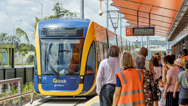 Ms Wilson-Ryke oversaw the safety of Gold Coast’s G:link light rail service. Picture: Jerad Williams