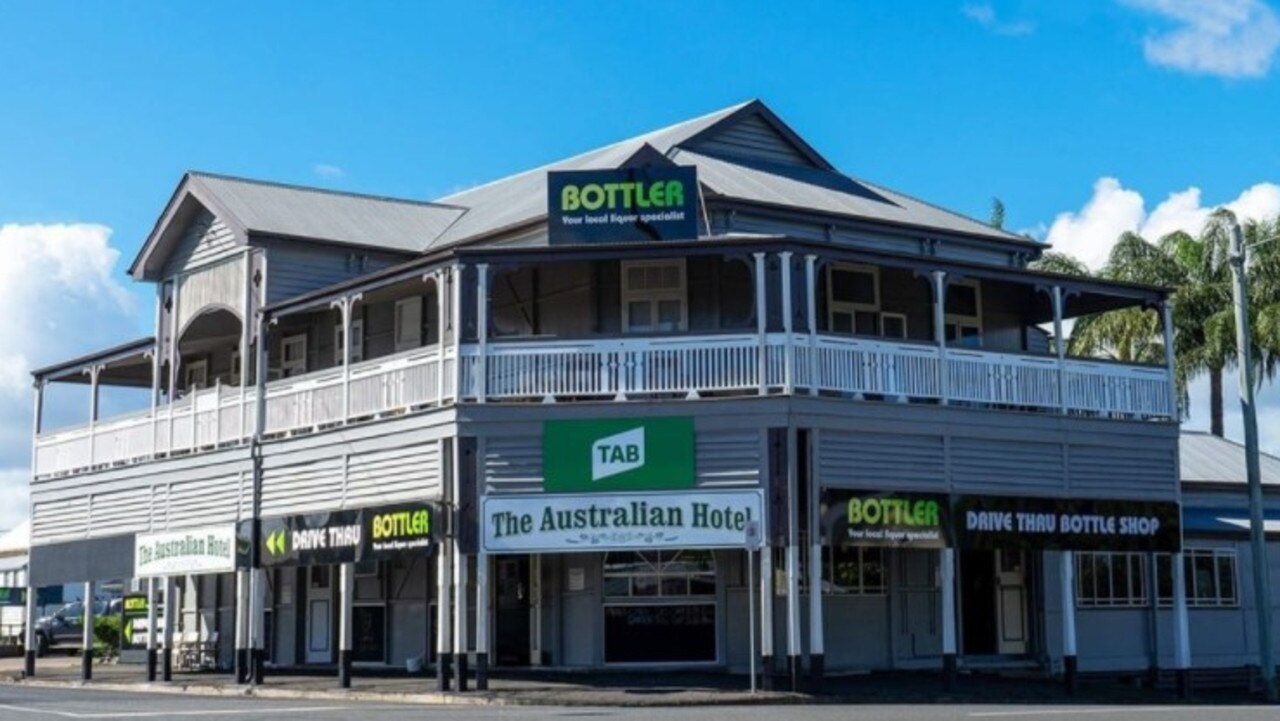 The Australian Hotel on Lady Mary Terrace in Gympie is on the market and could be yours for just under $1.7 million.