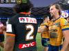 NRL star’s in fiery post-match exchange