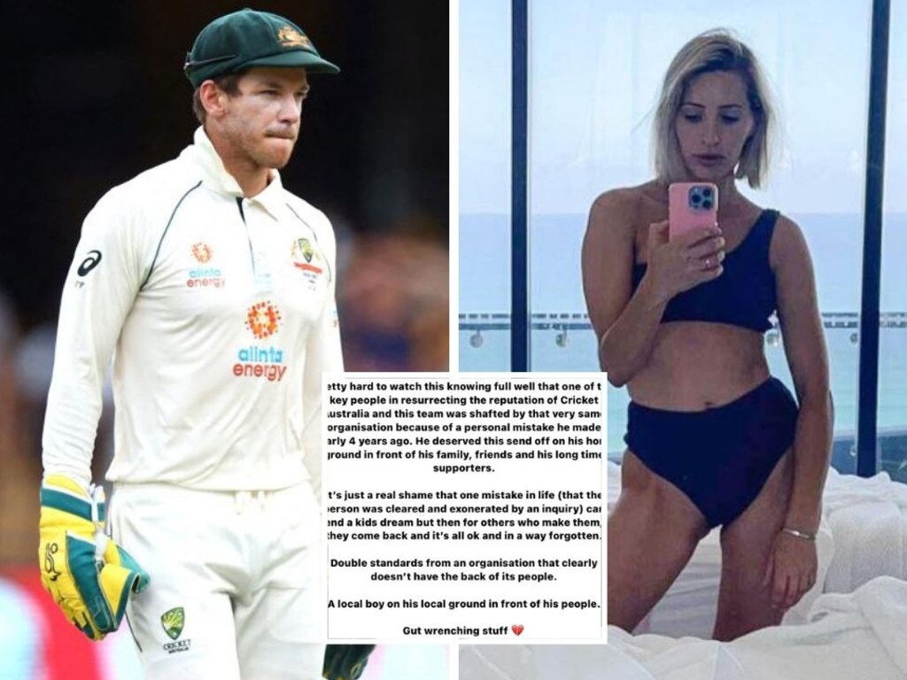 Tim Paine's brother has lashed out at Cricket Australia.