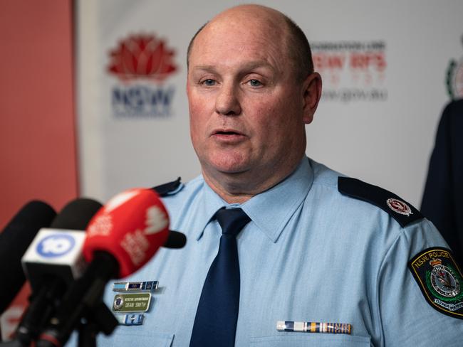 Detective Superintendent Dean Smith. Picture: AAP Image/James Gourley