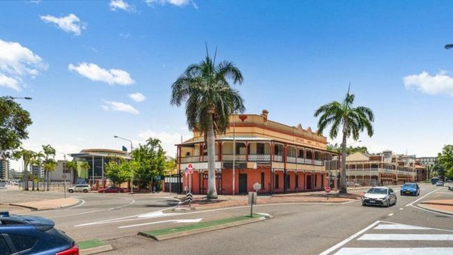 The former- Criterion Hotel makes up part of the Hive site. Picture: Colliers.