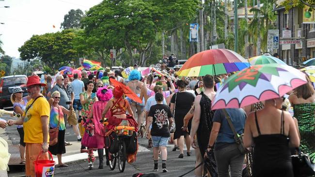 A letter-writer says Lismore businesses should have made the most of the 5000 people in town for Tropical Fruits. Picture: Marc Stapelberg