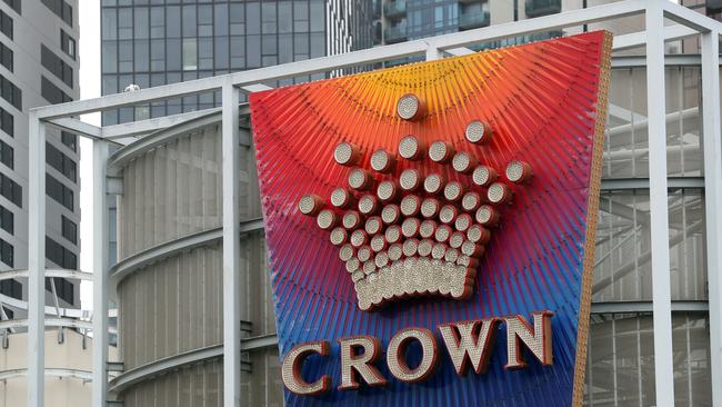 Victoria’s royal commission has been urged to find Crown unsuitable to operate the Melbourne casino. Picture: David Crosling