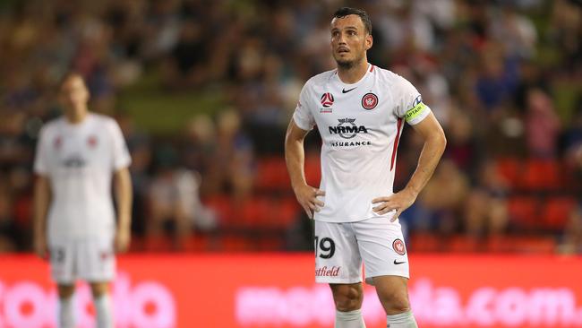 Wanderers striker Mark Bridge has battled a long-term injury. 