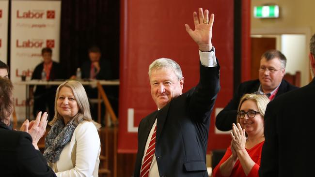 Tasmanian Labor Leader Bryan Green after giving his speech at the ALP state conference in Queenstown. Picture: CHRIS KIDD