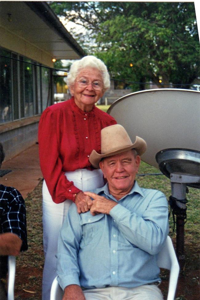 Anne Cox and her brother Ted Fogarty.