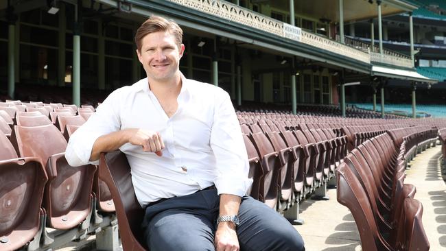 Shane Watson is the new voice and face of the Australian Cricketers Association. Picture: Dylan Robinson