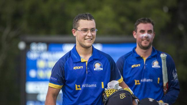 Williamstown CYMS young gun Matt Allsop is expected to make the most of his First XI opportunities. Photo: Bill Millar (@billmillar.au)