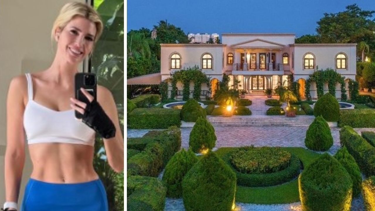 Glimpse inside Ivanka Trump’s luxe gym. Picture: Instagram/Ivanka Trump; Realtor