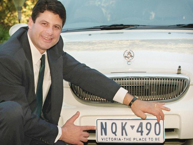 The place to be. Bracksy with his government’s slogan in 2000.