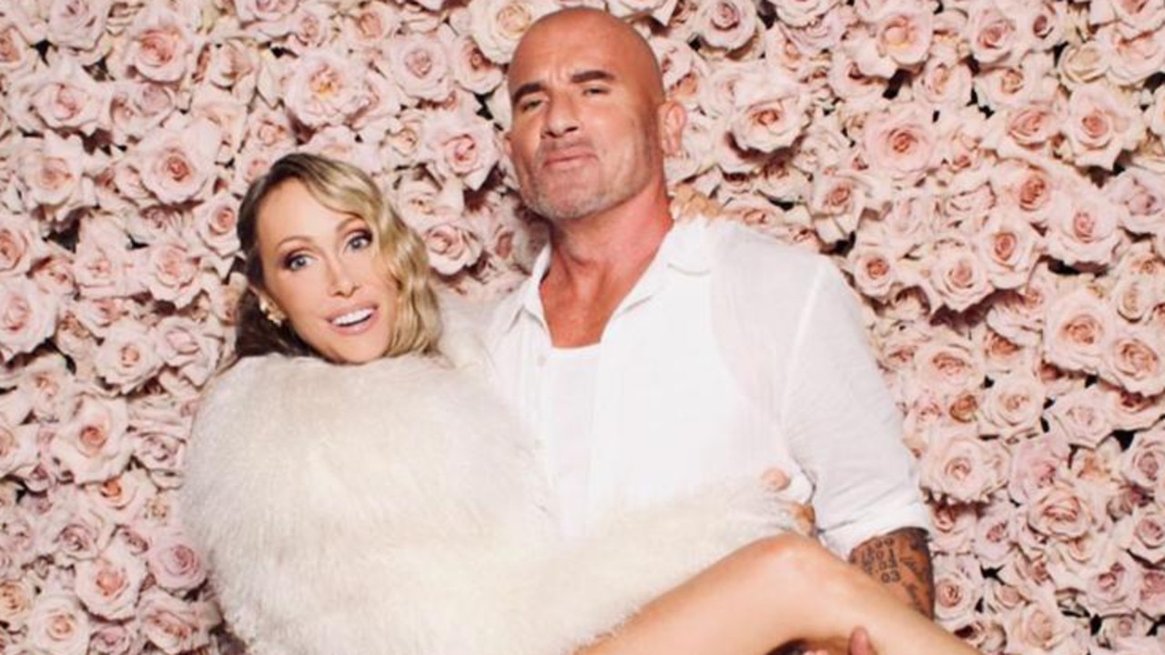 Tish Cyrus wed Aussie actor Dominic Purcell – reportedly after he’d dated her daughter Noah.